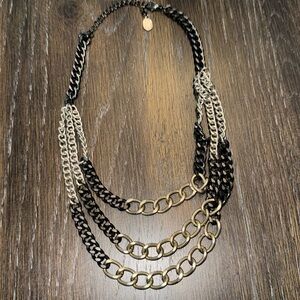 💎Scoop chain necklace 9.5”
